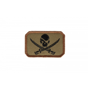 Pirate Skull Patch - Forest