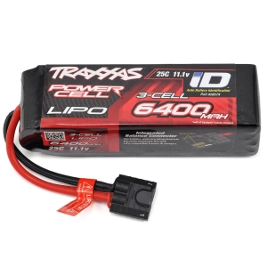 Traxxas 3S "Power Cell" 25C LiPo Battery w/iD Traxxas Connector (11.1V/6400mAh)