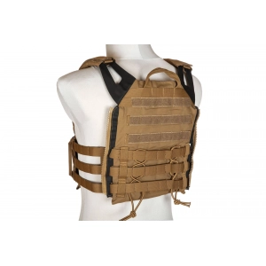 Tactial Vest Rush 2.0  Plate Carrier Ariatel - Coyote Brown