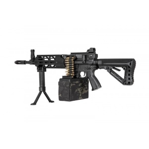 CM16 LMG Stealth Machine Gun Replica - black