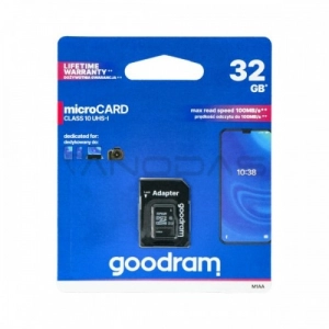 32GB 100MB/s Memory microSD card Goodram M1AA