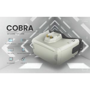 Eachine CobraX V4 FPV Akiniai 1280x720 48ch Su 5.8ghz Vaizdo...