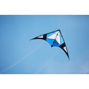 Rookie Aqua - Stunt Kite, age 8+, 60x120cm, incl. 20kp Polye...