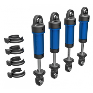 Shocks Alu Blue Complete (w/o springs) (4) TRX-4M