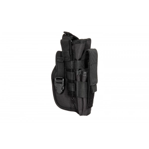 Universal Holster with Magazine Pouch - Black