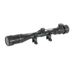 SCOPE 3-9X40E WITH HIGH MOUNTING RINGS [ACM]