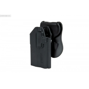 Kabura R-Defender GEN.4 do Glock 17 z latarką - Czarna CY-PL...