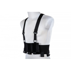 Low-Vis Chest Rig - Black