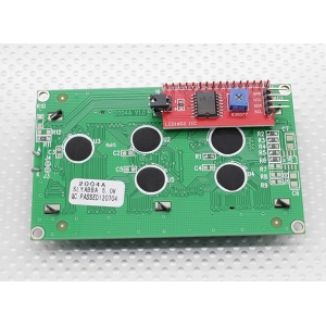 IIC/I2C/TWI Serial 2004 20x4 LCD Module Shield For Arduino U...