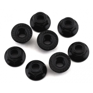 Traxxas 5mm Flanged Nylon Locking Nuts (8)