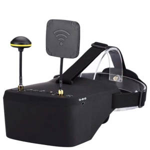 EV800D 5.8G 40CH Diversity FPV Goggles 5 Inch 800x480 Video Headset HD DVR Build in Battery