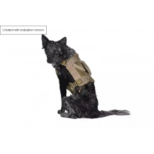 Tactical Dog Harness - Coyote Brown