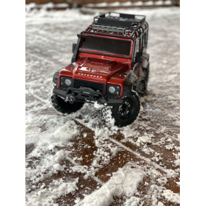 TRX-4 Scale & Trail Crawler Land Rover Defender Red RTR paruoštas naudoti RC modelis
