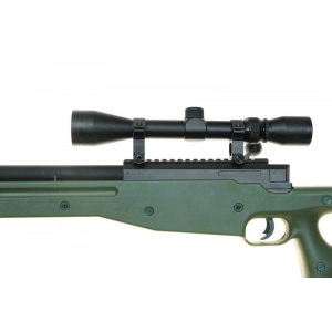 Warrior I  sniper rifle replica (with scope and bipod) - oli...