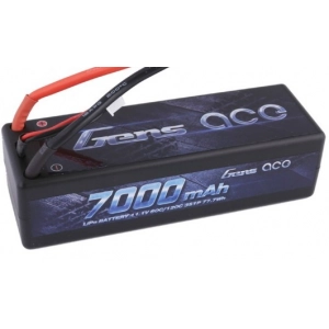 NAUDOTAS Gens ace 7000mAh 11.1V 60C 3S1P Hardcase Lipo Battery pack su XT90 jungtimi,  MIRUSI VIENA CELĖ