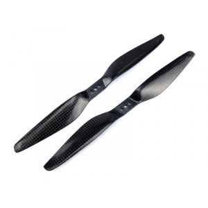  17x 5.5 inch 3K Carbon High Efficiency Propeller Set (one CW, one CCW)
