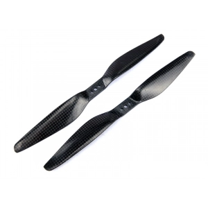 13x5.5 inch 3K Carbon High Efficiency Propeller Set (one CW,...