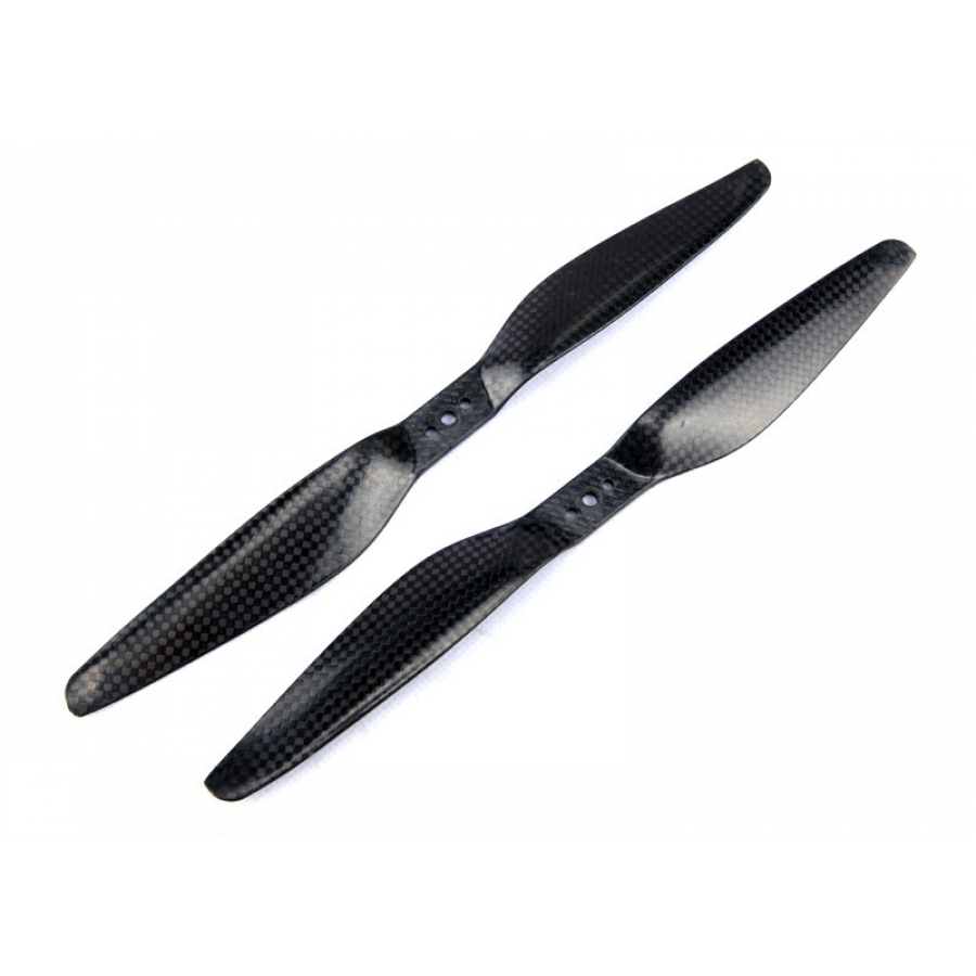 13x5.5 inch 3K Carbon High Efficiency Propeller Set (one CW, one CCW)