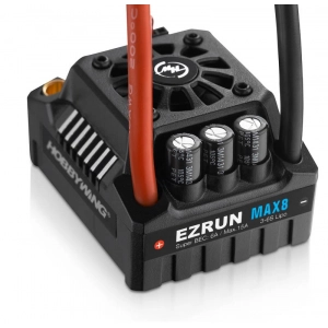 Hobbywing Ezrun MAX8 T ESC Sensorless 150 Amp, 3-6s LiPo, BE...