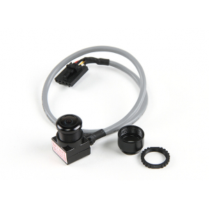 Aomway Mini 600TVL FPV Tuned CMOS kamera su mikrofonu ir laidu (PAL)