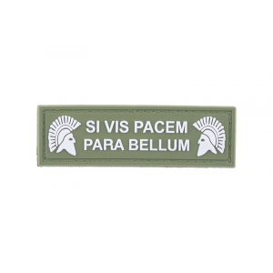3D patch - SI VIS PACEM PARA BELLUM - green