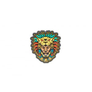 Naszywka Aztec Warrior Head - FullColor