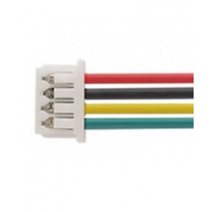Micro JST 1.25mm 4 Pin Female jungtis su 15cm 28AWG laidu