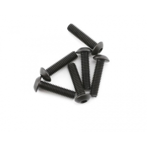 Traxxas 4x16mm Button Head varžtai (6)