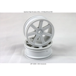 Spoke Wheel front white (2 pcs) - S10 Blast BX