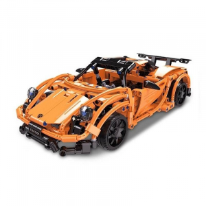 Double Eagle CaDA Racing Car DEC51051W Construction Block System - onstruktorius su nuotolinio valdymo pultu