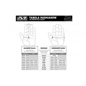 Rękawice Specialty 0.5 High-Dexterity Covert - czarne - XL
