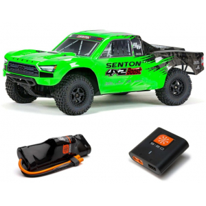 1/10 SENTON 4X2 BOOST MEGA 550 BRUSHED SHORT COURSE TRUCK RTR WITH BATTERY & CHARGER, GREEN