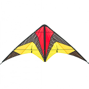 Quickstep II Graphite - Stunt Kite, age 10+, 60x135cm, incl. 20kp Polyester Line 2x20m