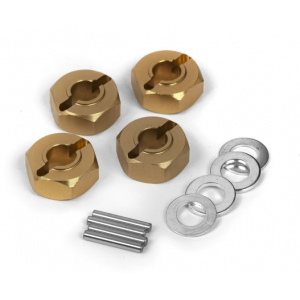 Aluminium 12mm Wheel Hex hub set (4pcs)