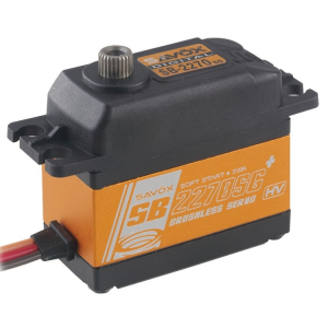 Savox SB-2270SG+ BRUSHLESS HiVOLT skaitmeninis servo mechanizmas