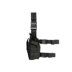 2-WAYS CARRYING TYPE TACTICAL DROP LEG HOLSTER FOR LEFT-HANDED - BLACK [8FIELDS]