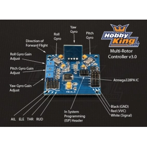 HobbyKing Multi-Rotor Control Board V3.0 (Atmega328 PA)