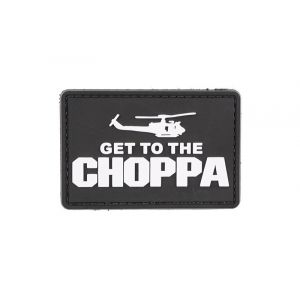 Get to the Choppa - Black - 3D Patch
