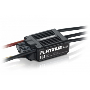 Hobbywing Platinum Pro 60A ESC LV 3-6S V4 greičio reguliatorius