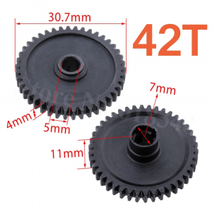 Spur Metal Main Gear 42T For 1/18 WLtoys A959-B A969-B A979-B K929-B RC Car Upgrade Parts
