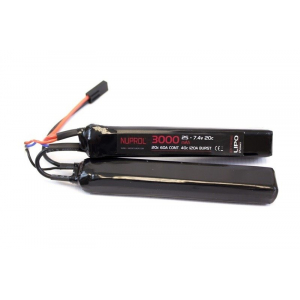 3000mAh 7.4V 20C LiPo battery - 2pcs