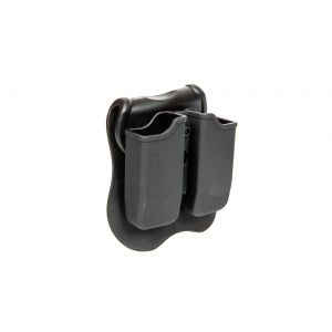 Pouch for 2 Pistol Magazines (Universal) - Black