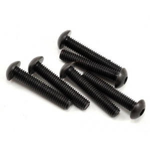 Traxxas 4x22mm Button Head varžtas (6)