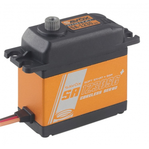 Savox SA-1230SG+ Tall skaitmeninis servos mechanizmas su plieniniais dantračiais