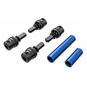 Driveshafts Center Steel/Alu Set Complete Blue TRX-4M