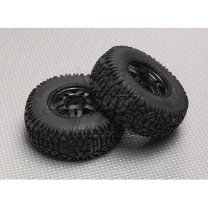 Tire/Wheel Set (2pcs/bag) - 1/10 Brushless 2WD Desert Racing...