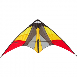 Cirrus Ruby - Stunt Kite, age 10+, 54x115cm, incl. 25kp Line, 2x25m