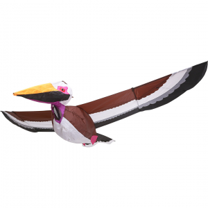 Pelican 3D - Single Line Kites, age 14+, 168x290cm, rec. 90kp Polyester Line