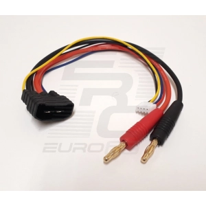 Halko Traxxas ID Male To 4mm Bullet + XH - 3S - Charging Cable 20cm 14AWG