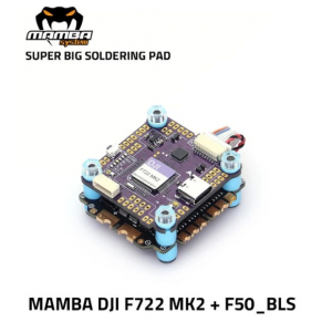 MAMBA DJI F722 MK2 50A 6S 8bit Flight Controller Stack DJI